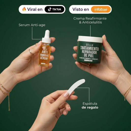 Tratamiento Reafirmante & Anti Celulitis + Serum Antiarrugas
