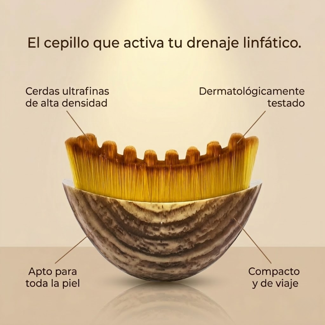 Cepillo Para Masajes de Drenaje Linfatico