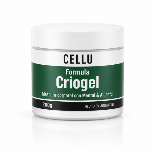 Crio Gel Efecto Frio Afirmante Para Edema y Celulitis