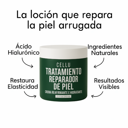 Tratamiento reparador de piel Cellu