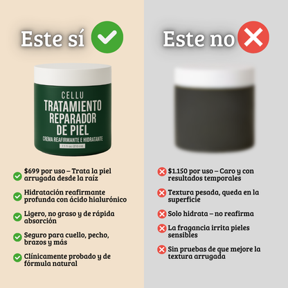 Tratamiento reparador de piel Cellu