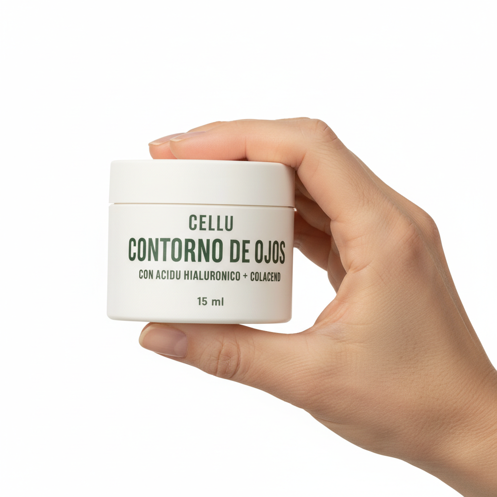 Contorno De Ojos Con Acido Hialuronico + Colageno