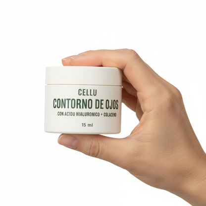 Contorno De Ojos Con Acido Hialuronico + Colageno