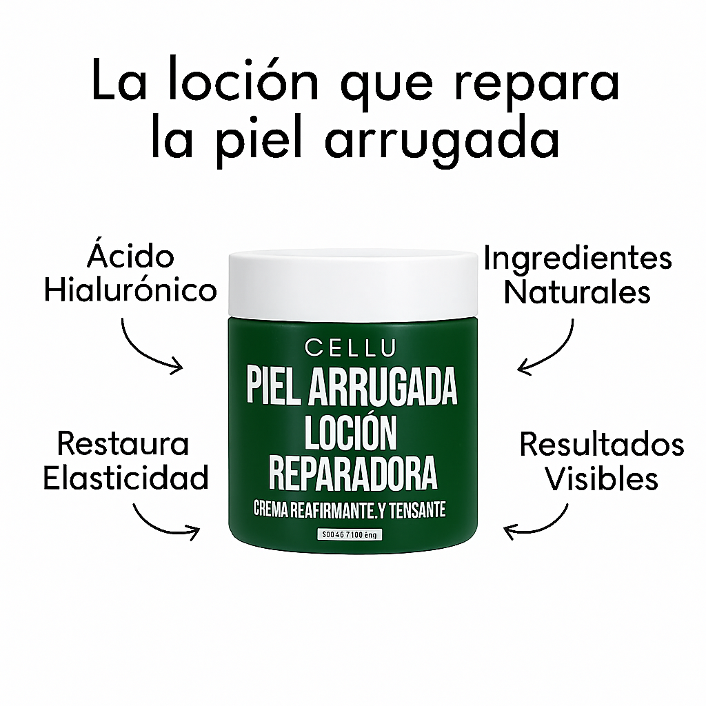 Tratamiento reparador de piel Cellu