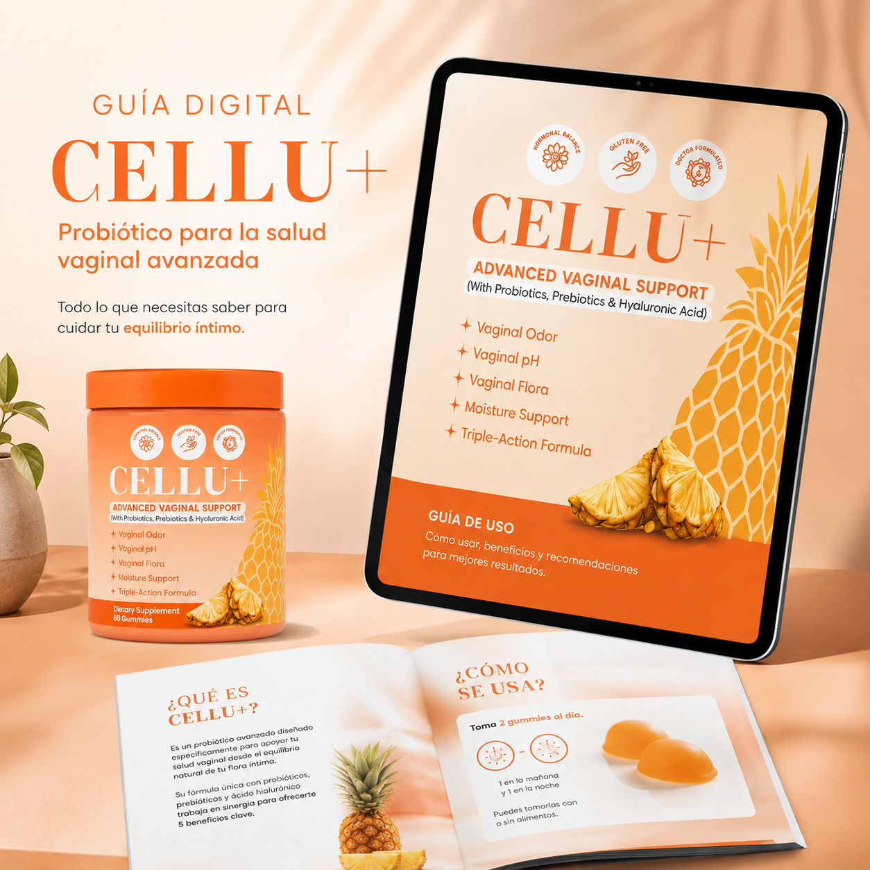 Guía Digital Sobre Cuidado de Tu Flora Vaginal y Uso de Probióticos